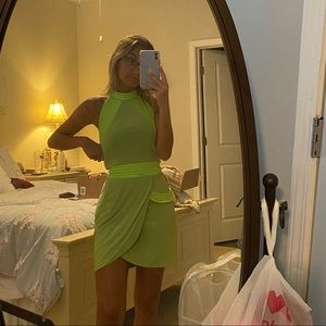 Zhivago Algeny (Revolve) Green Mini Dress XS